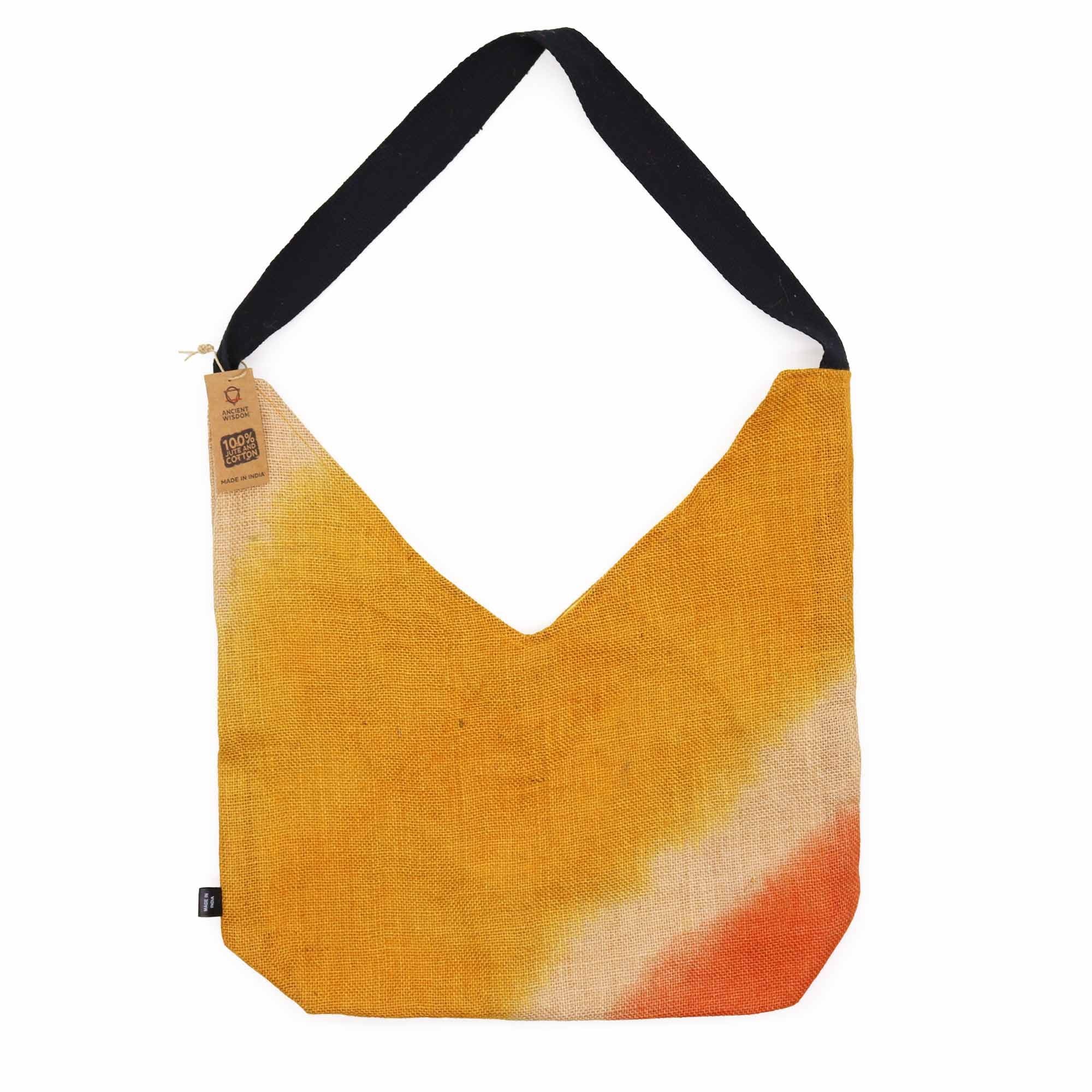 Soft Blend Shoulder Tote in Bright Turmeric for Daily Use