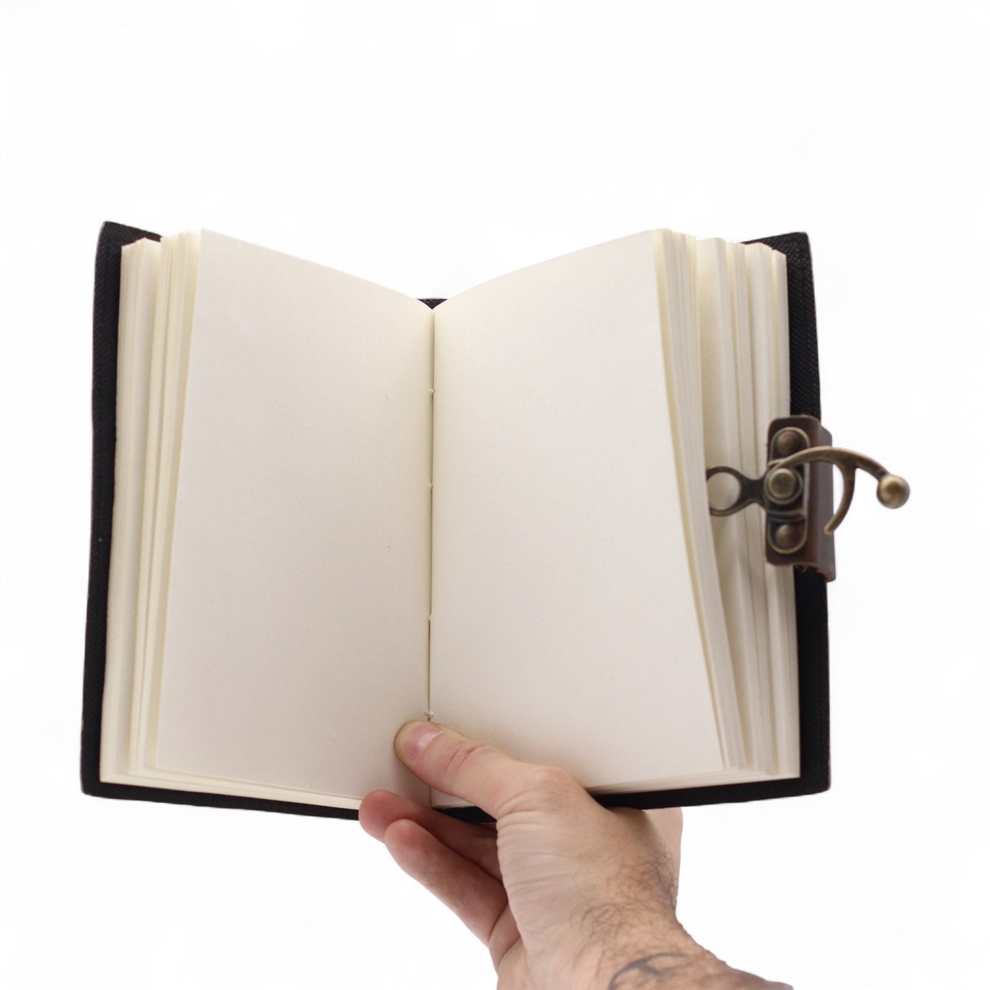Leather Printed Notebook with Never Give Up On Your Dreams Quote