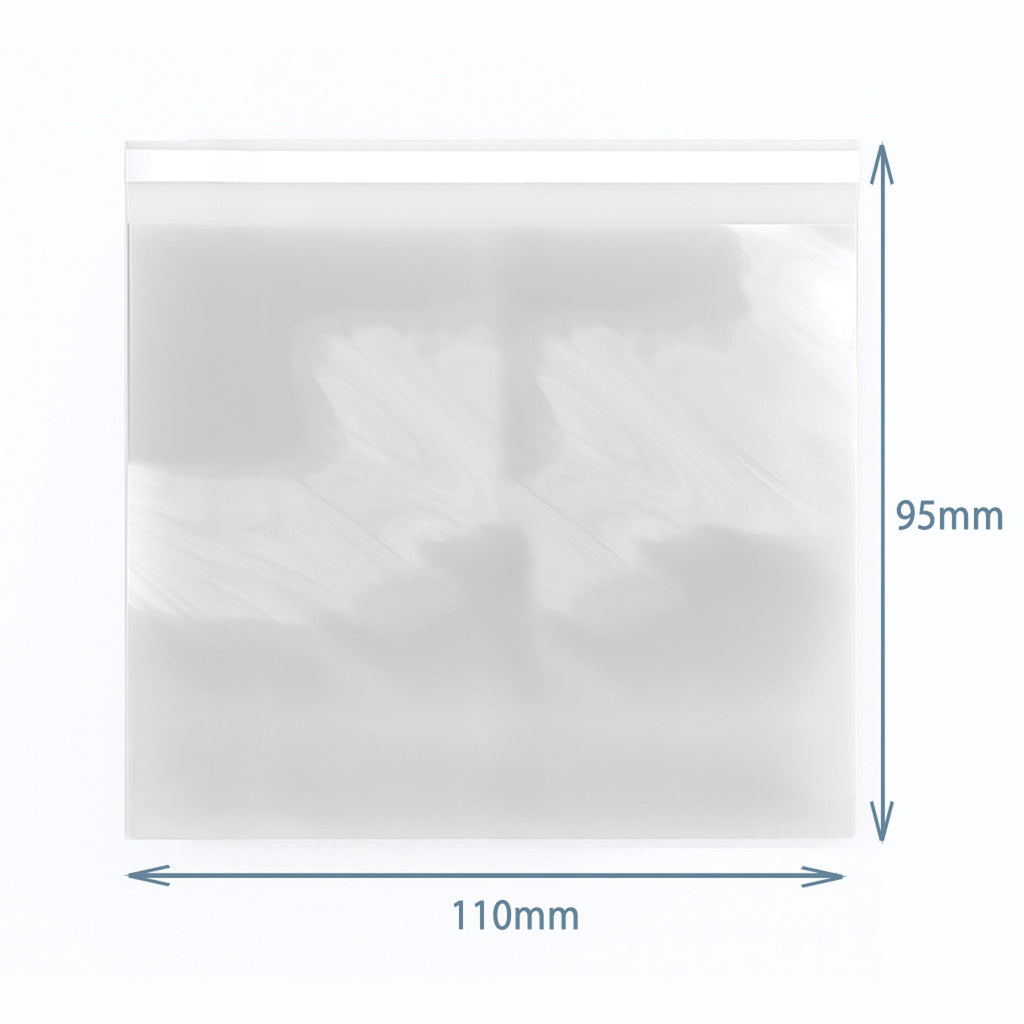 Resealable Poly Prop Bags 110x95mm for Stylish Packaging Solutions