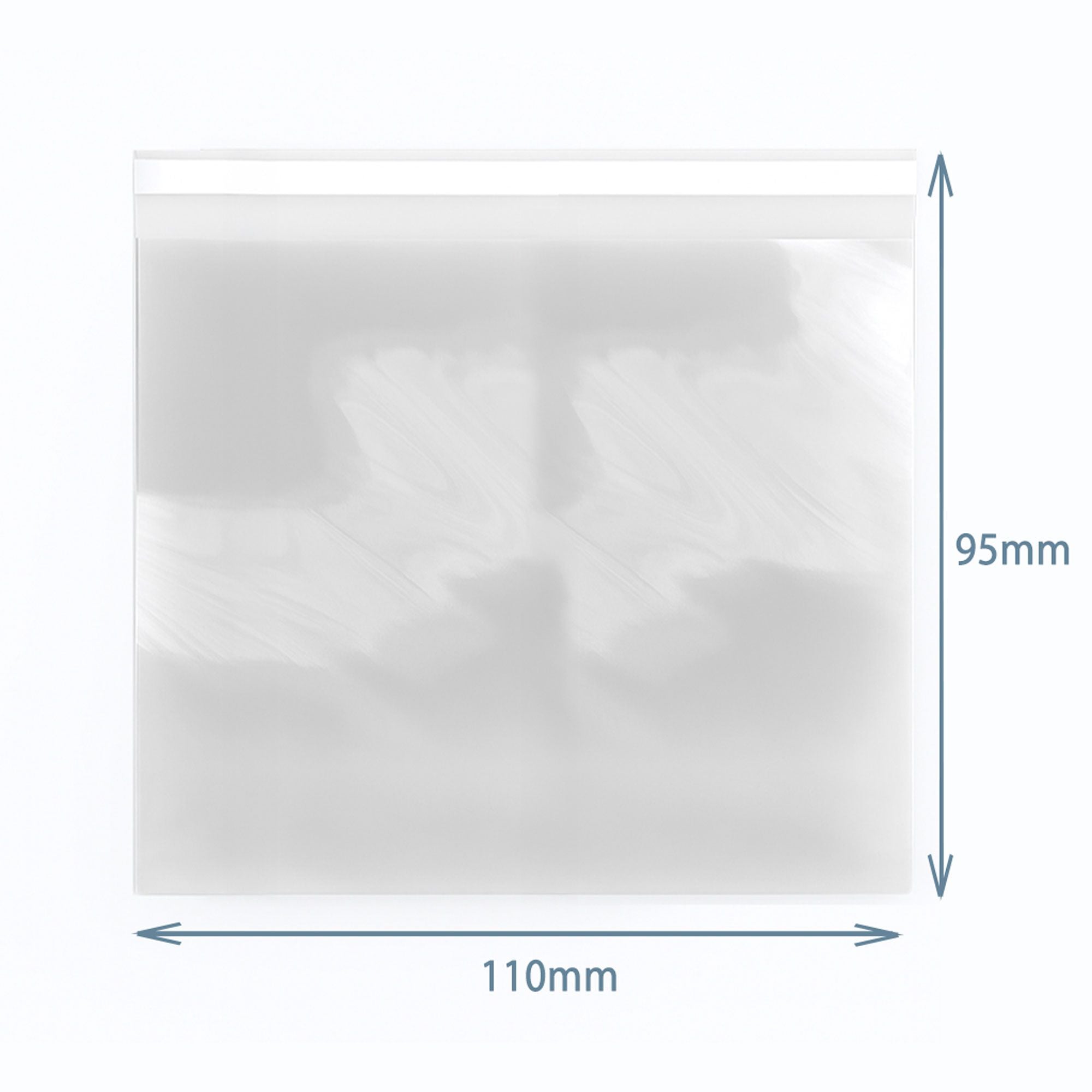 Resealable Poly Prop Bags 110x95mm for Stylish Packaging Solutions
