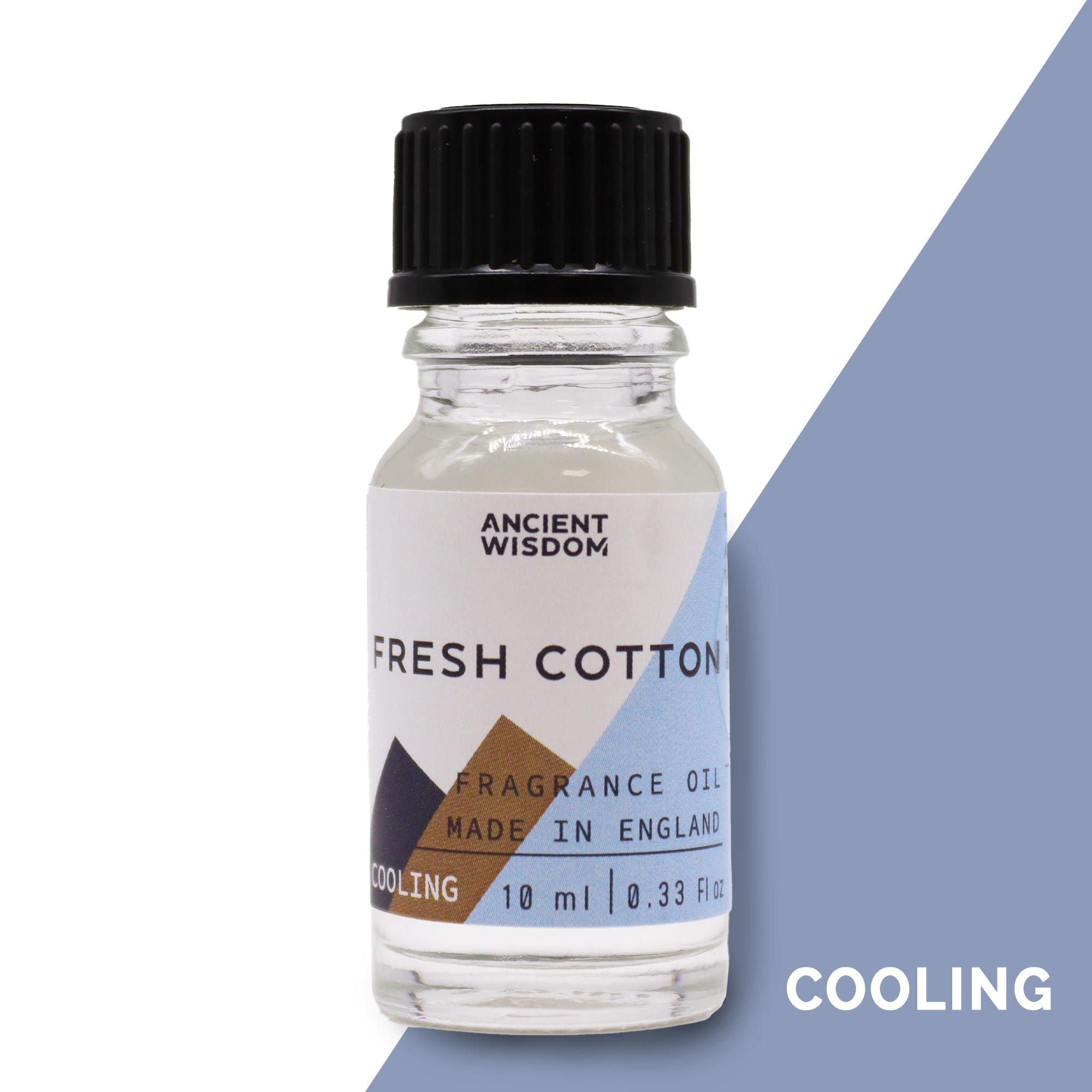 Fresh Cotton Fragrance Oil 10ml for Refreshing and Invigorating Aromas