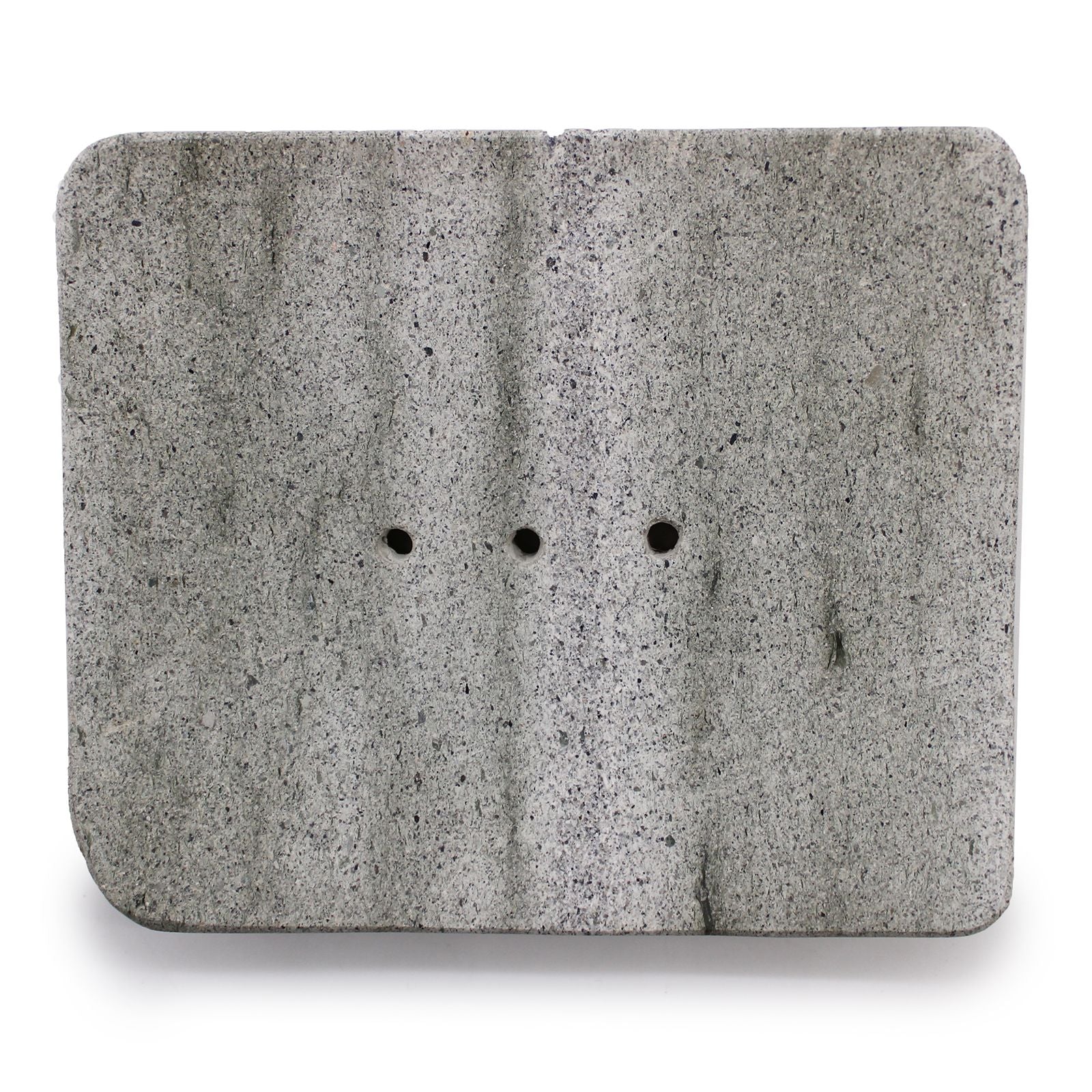 Square Ziolit Stone Soap Dish for Modern Stylish Bathrooms