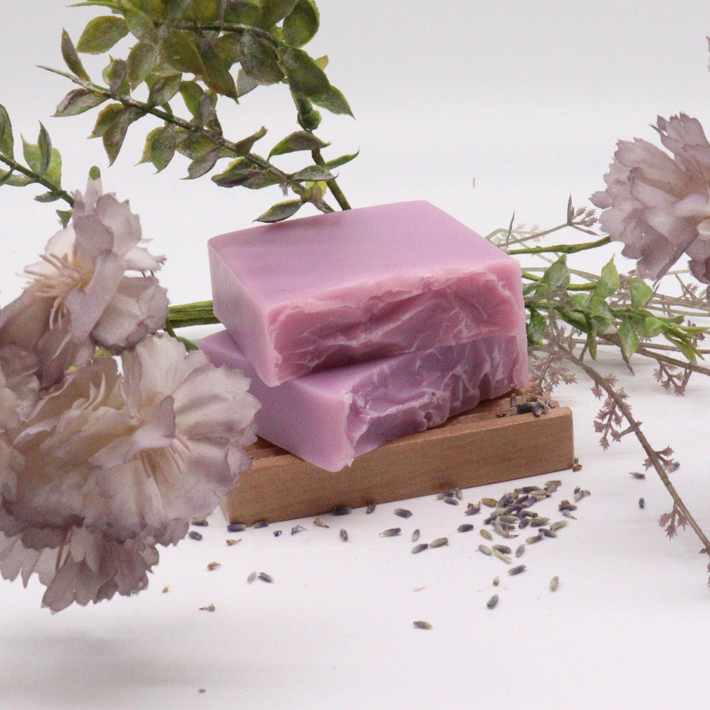 Lavender Serenity Soap Loaf with Calming Lavender and Coconut