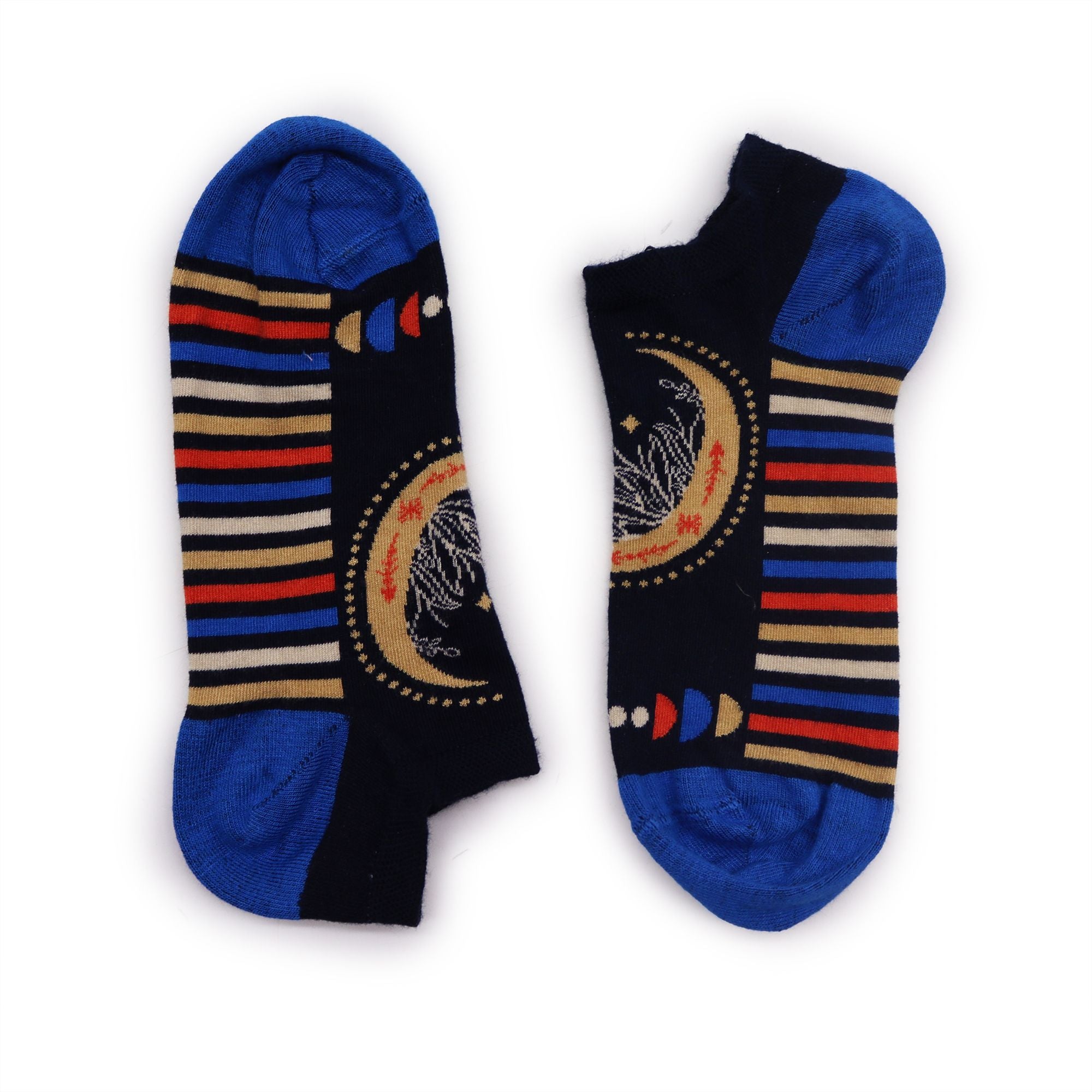 S/M Hop Hare Bamboo Socks Low Lunar Phases for Ultimate Comfort