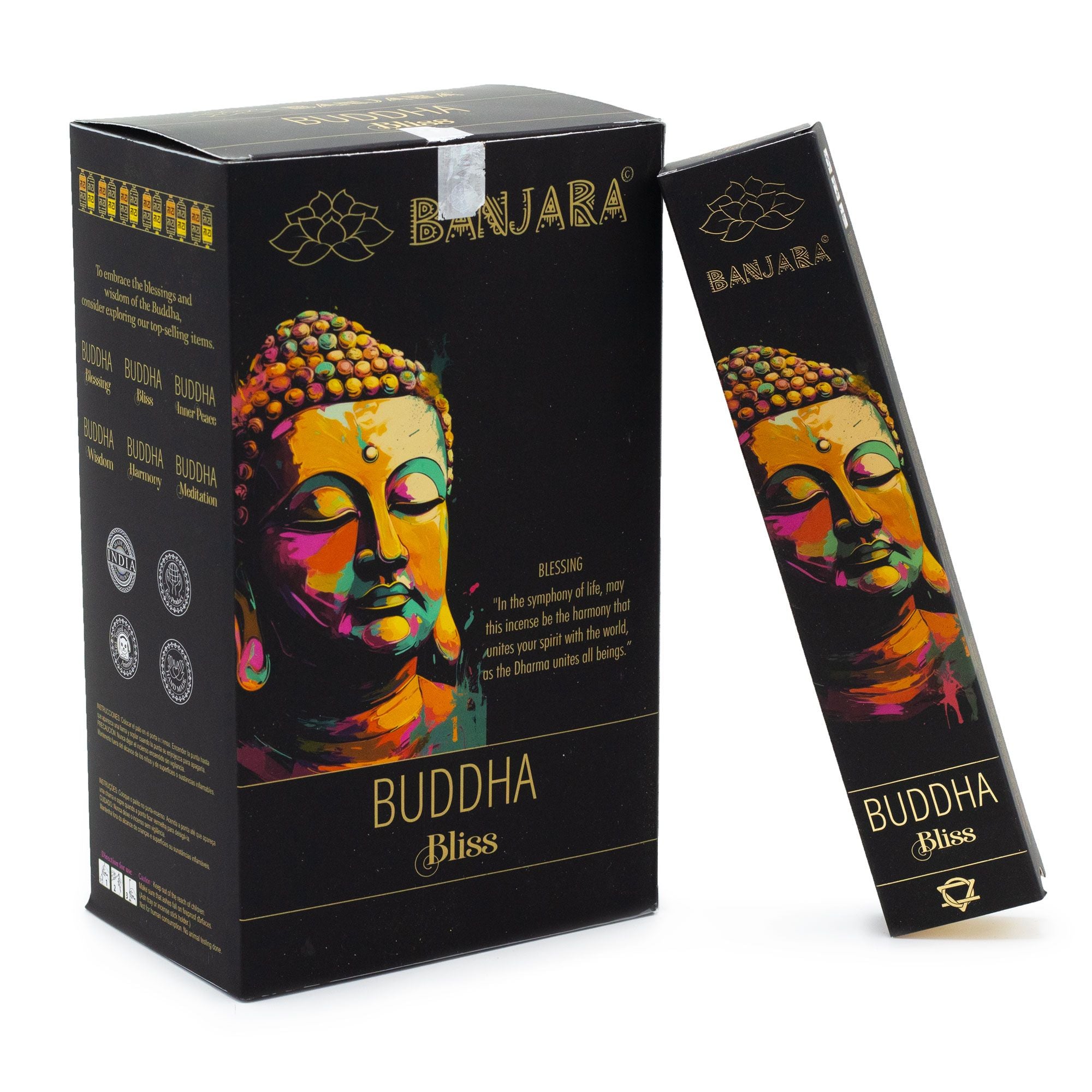 Banjara Buddha Bliss Incense for Creating Peaceful Tranquil Spaces