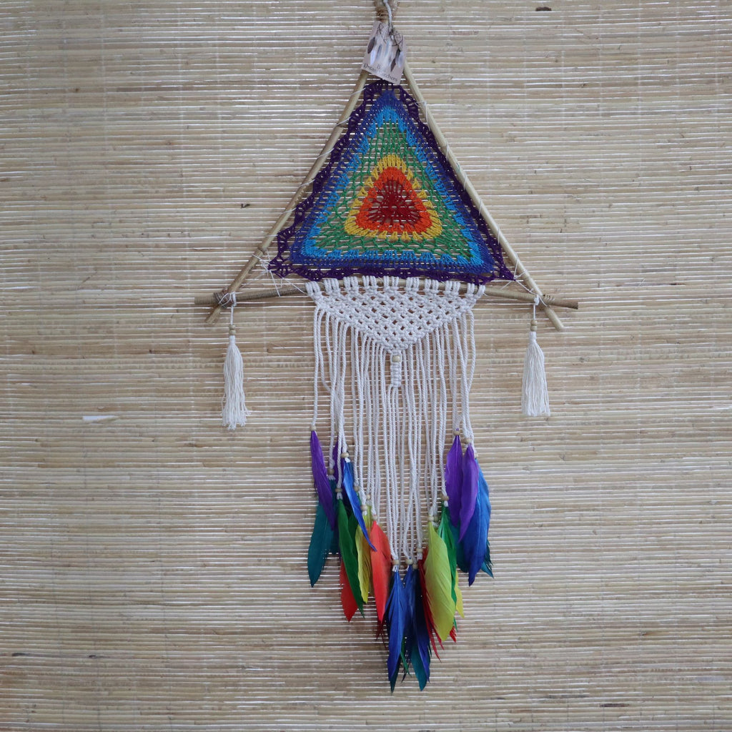 Bali Dreamcatchers Large Multi Pyramid for Beautiful Home Decor