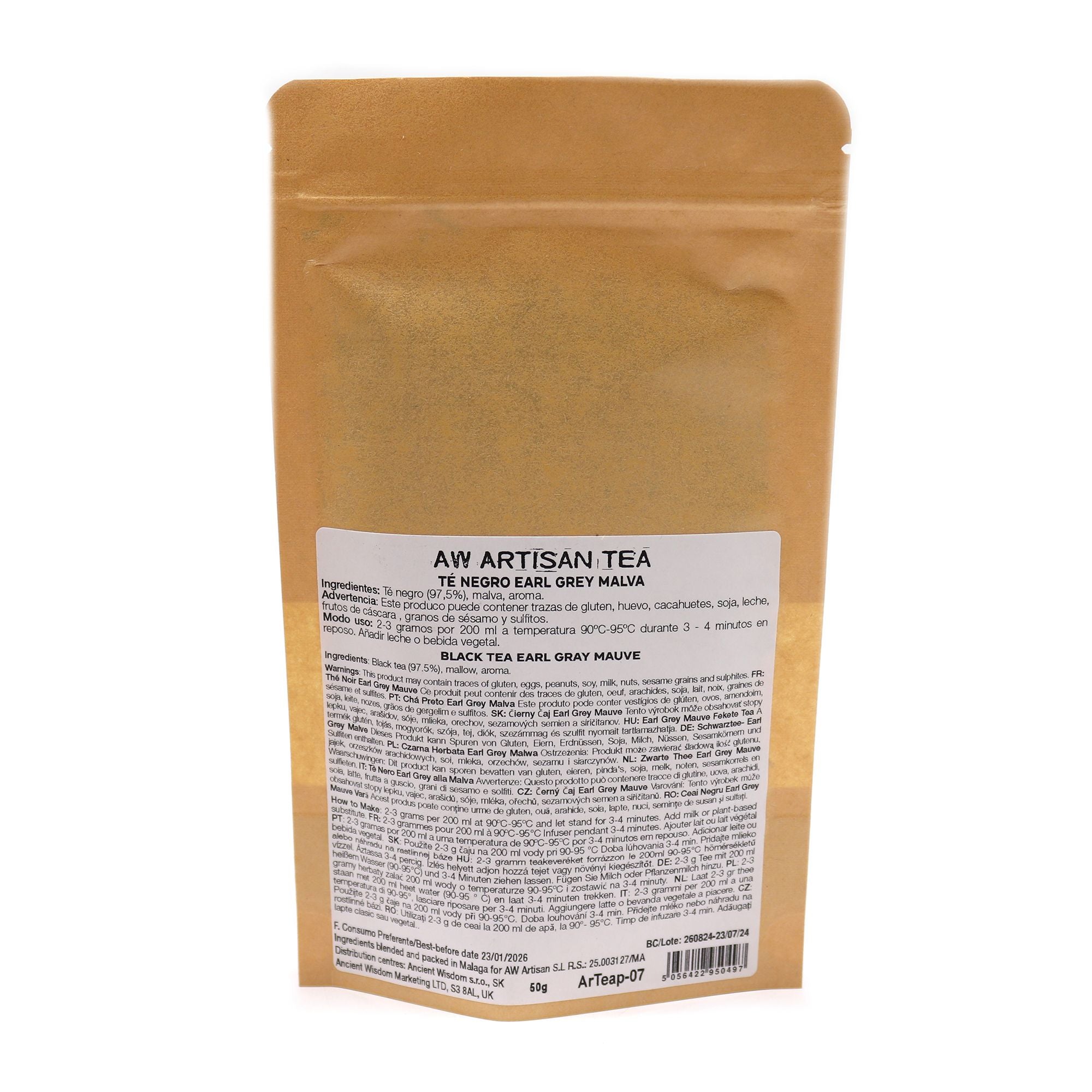 50g Merlin's Favorite Earl Grey Delightful Loose Leaf Artisan Tea