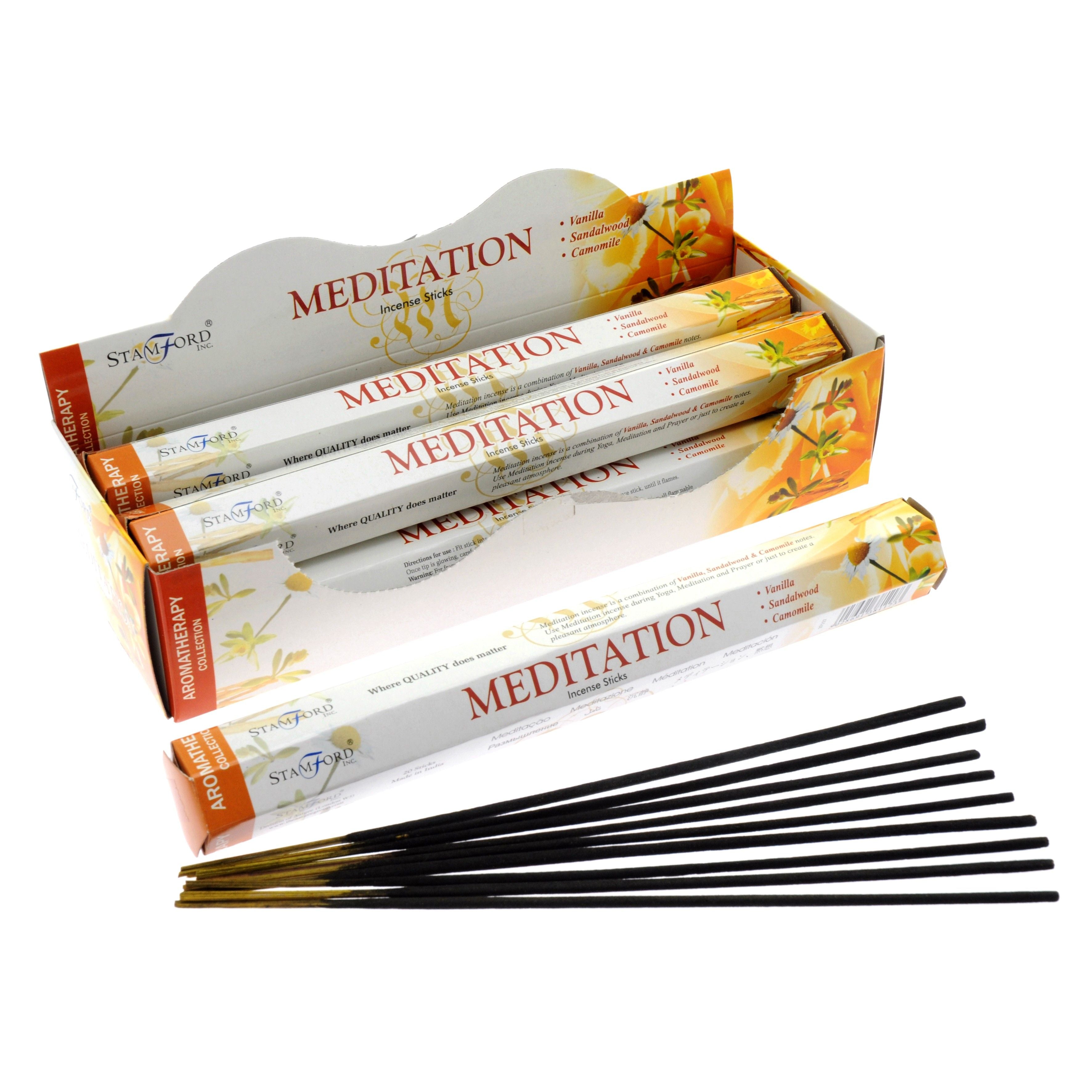 Meditation Premium Incense Sticks for Home Fragrance and Relaxation