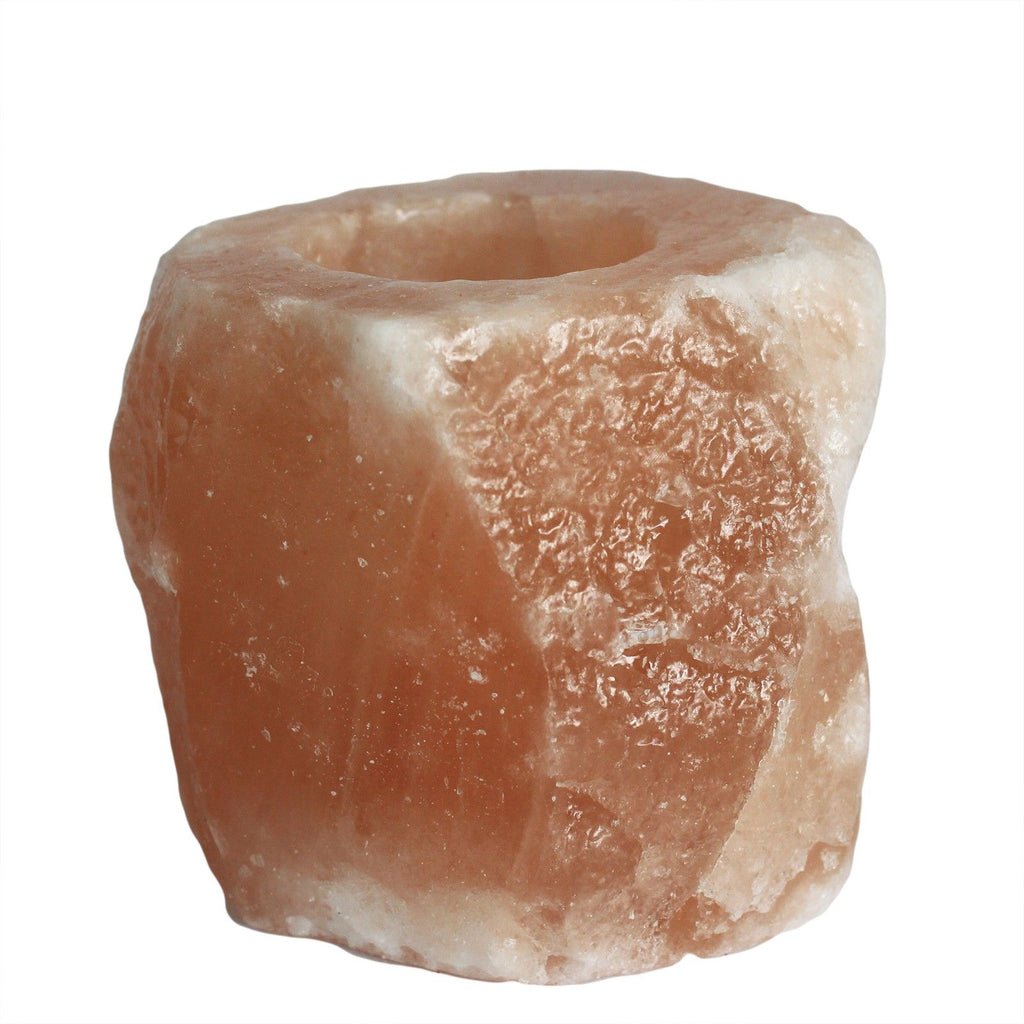 Quality Natural Himalayan Salt Candle Holder for Home Decor