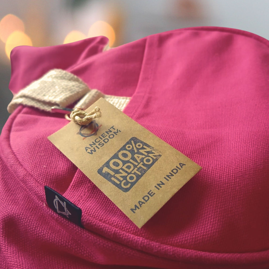 Don't Quit Gym Bag in Cherry Pink for Fitness Enthusiasts