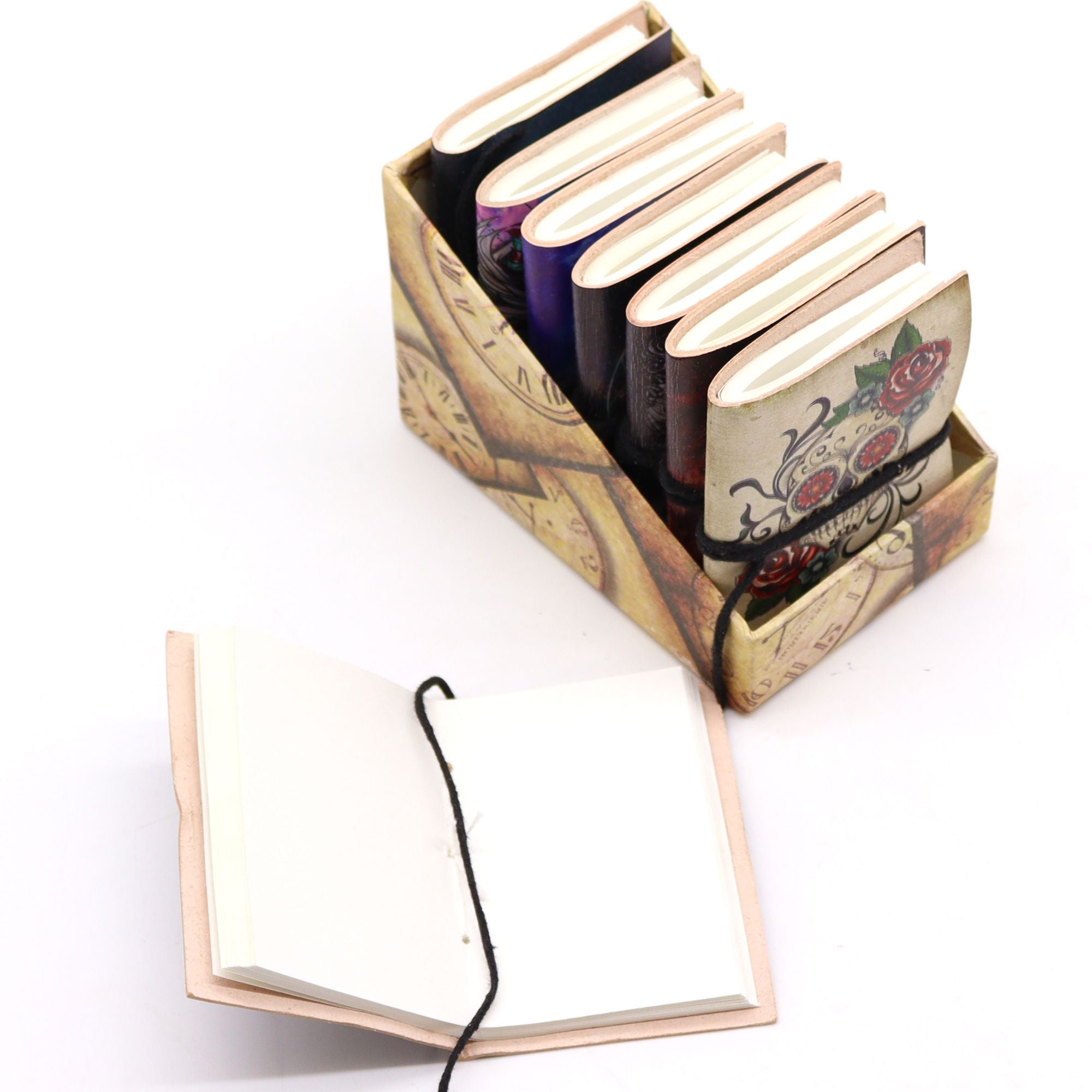 Assorted Gothic Notebooks with Unique Designs for Creative Use