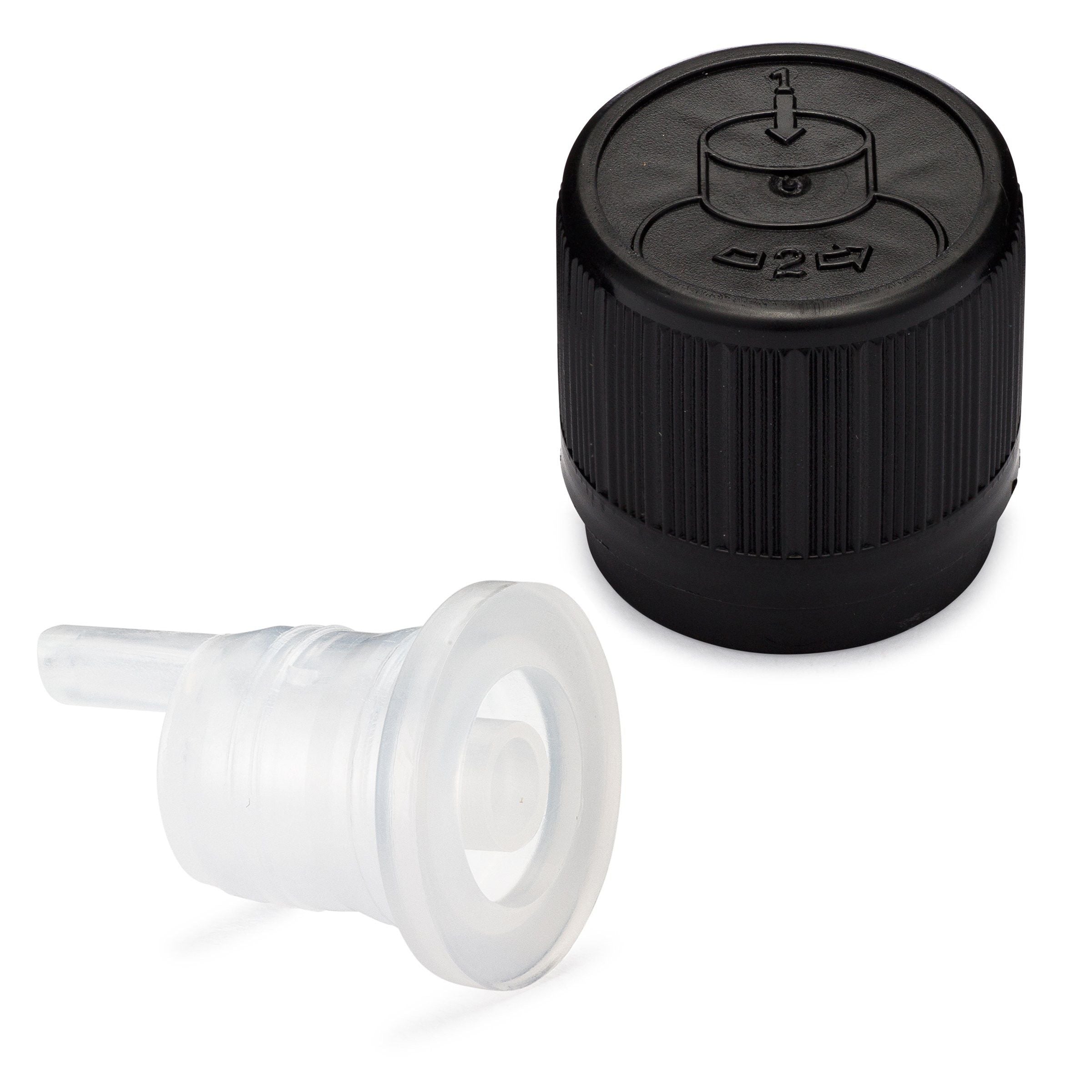 Tamper Evident and Child Resistant Closure for Glass Bottles
