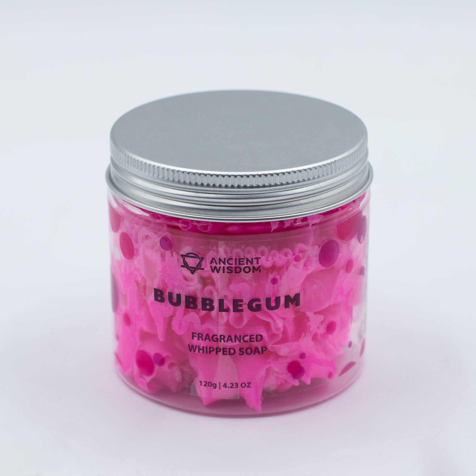 Bubblegum Whipped Soap 120g for a Fun and Fluffy Bath Experience