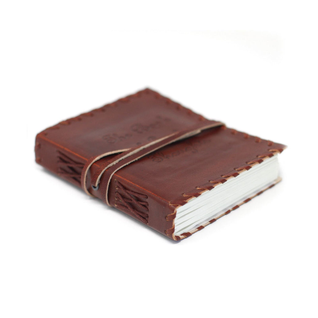 Leather Book of Thoughts with Wrap Notebook for Creative Minds