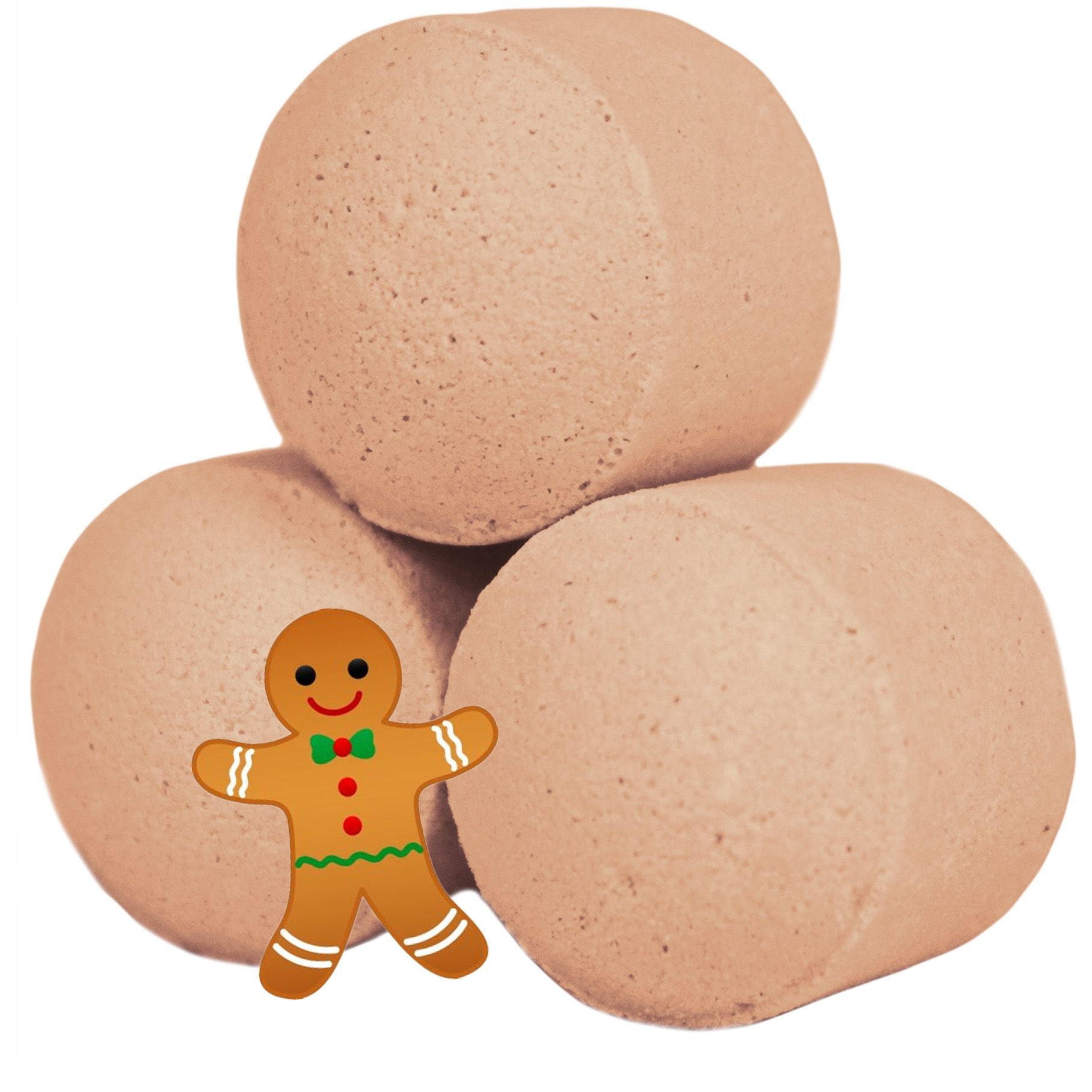 1.3Kg Box of Chill Pills Mini Bath Bombs Warm Gingerbread Scent