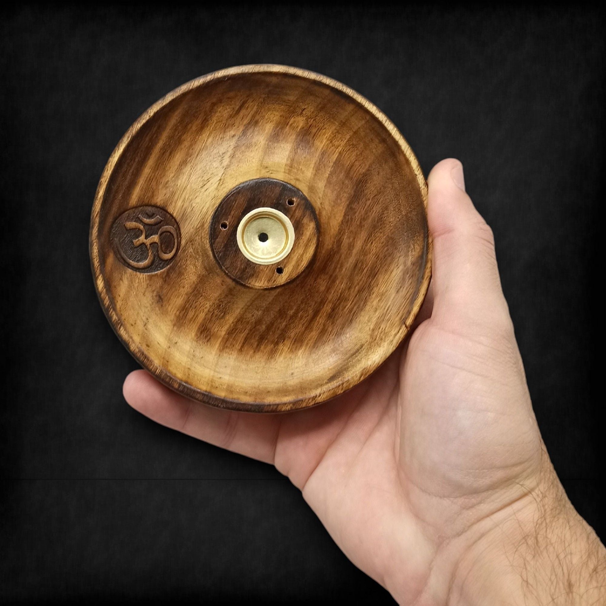 Om Incense Stick and Cone Burner Disc for Aromatic Experiences