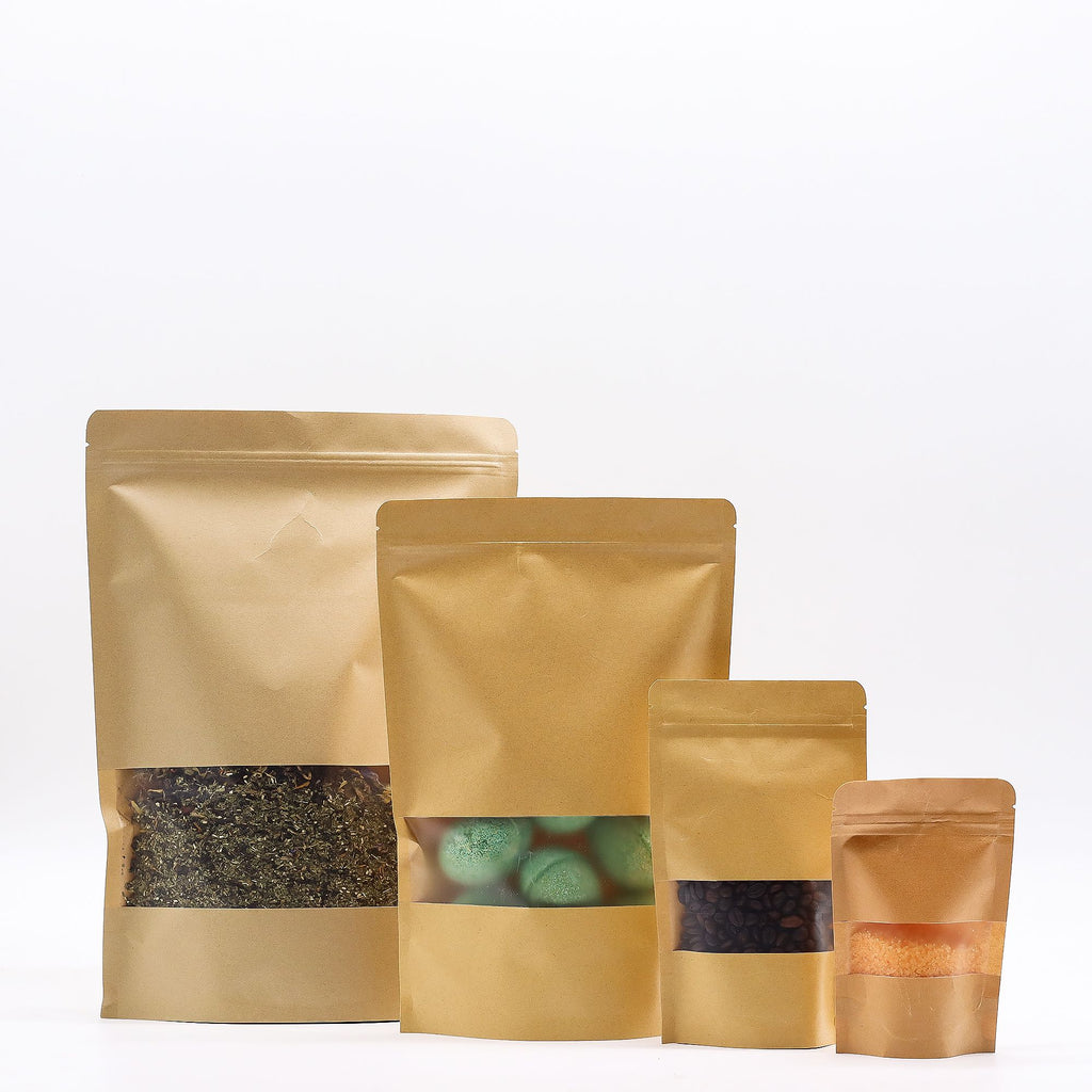 Kraft Window Bag 20x30cm for Creative Gift Packaging Solutions