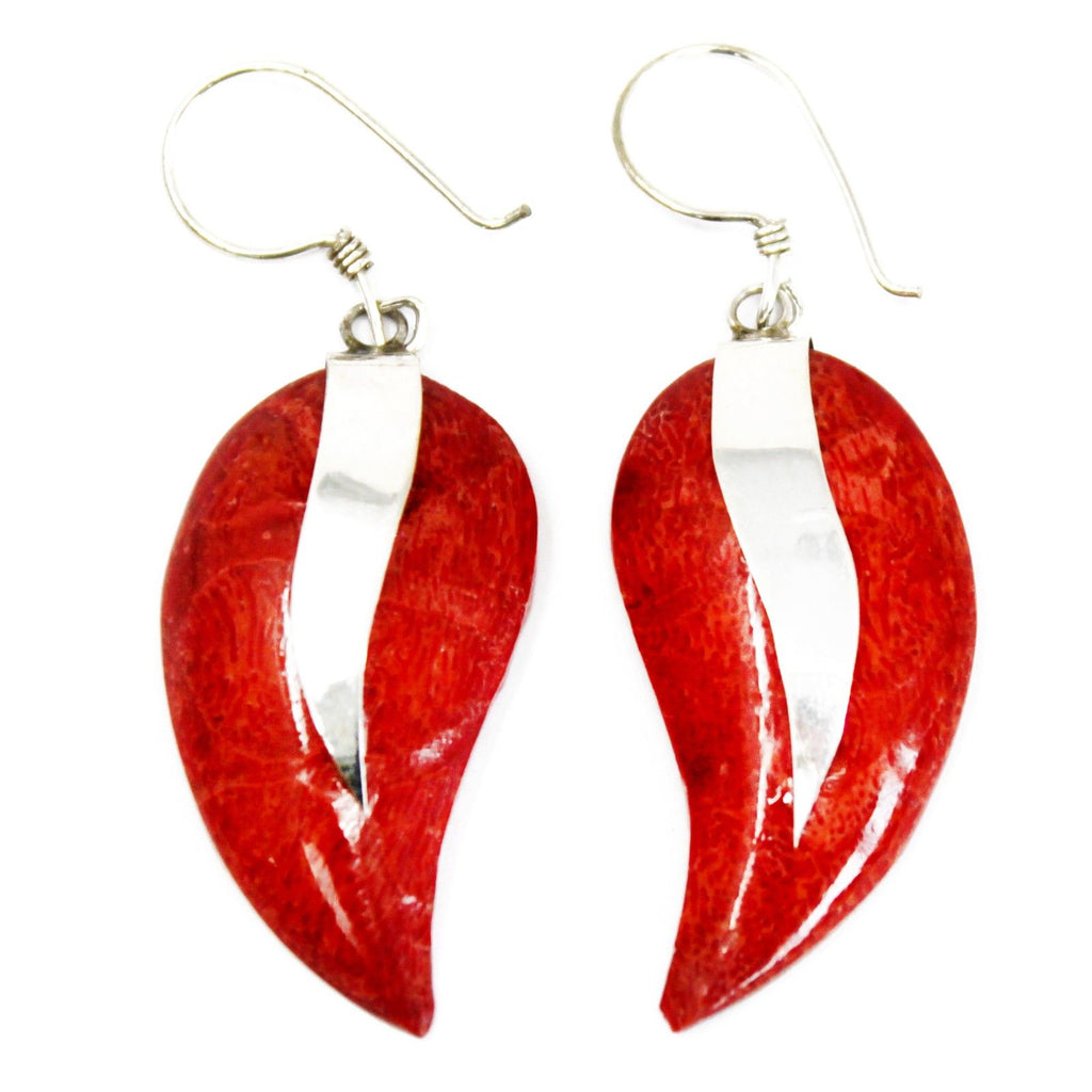 925 Silver Mangos Earrings with Vibrant Colour for Evening Style