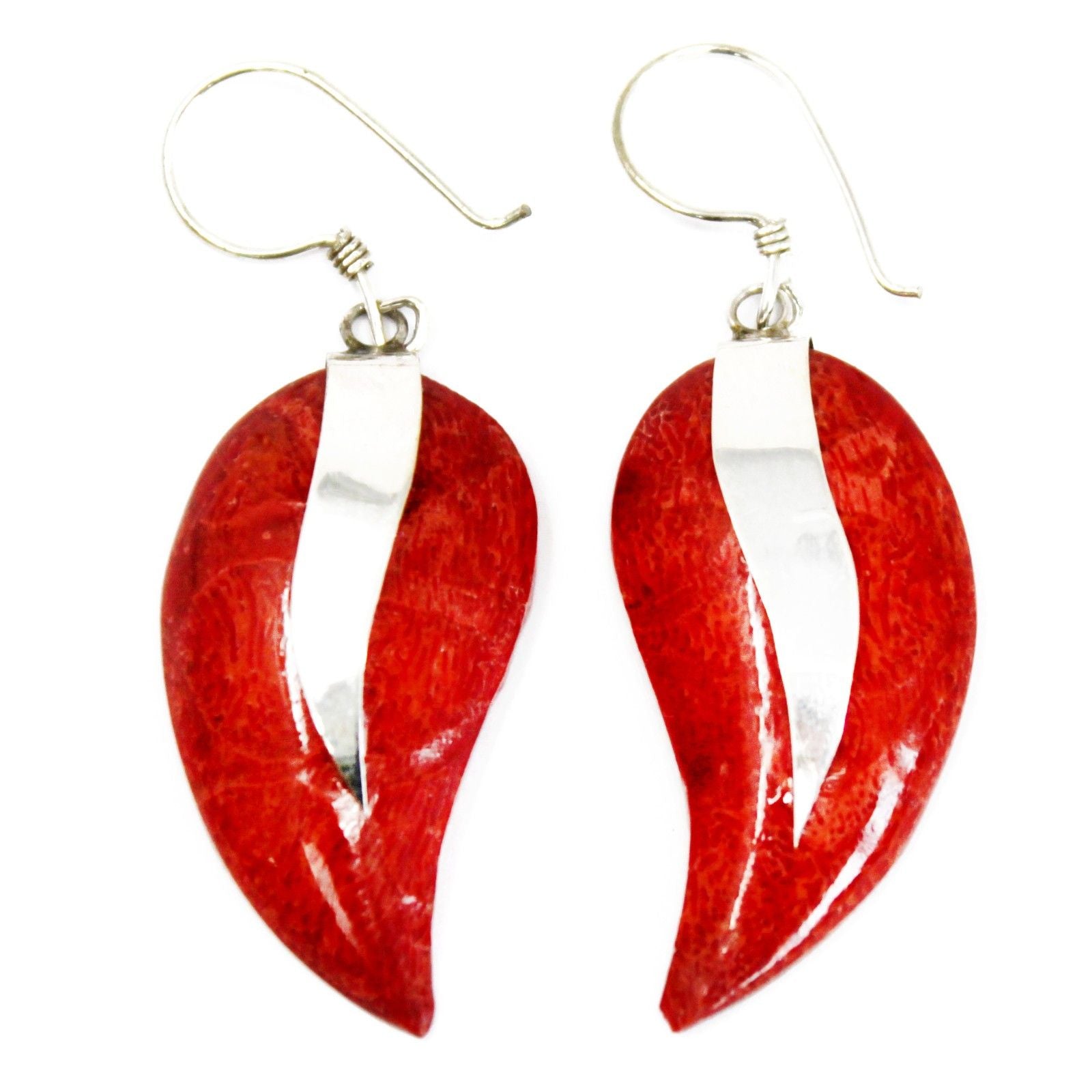 925 Silver Mangos Earrings with Vibrant Colour for Evening Style