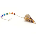 Orgonite Power Chakra Pendulum Hamsa for Energy Balance and Clarity