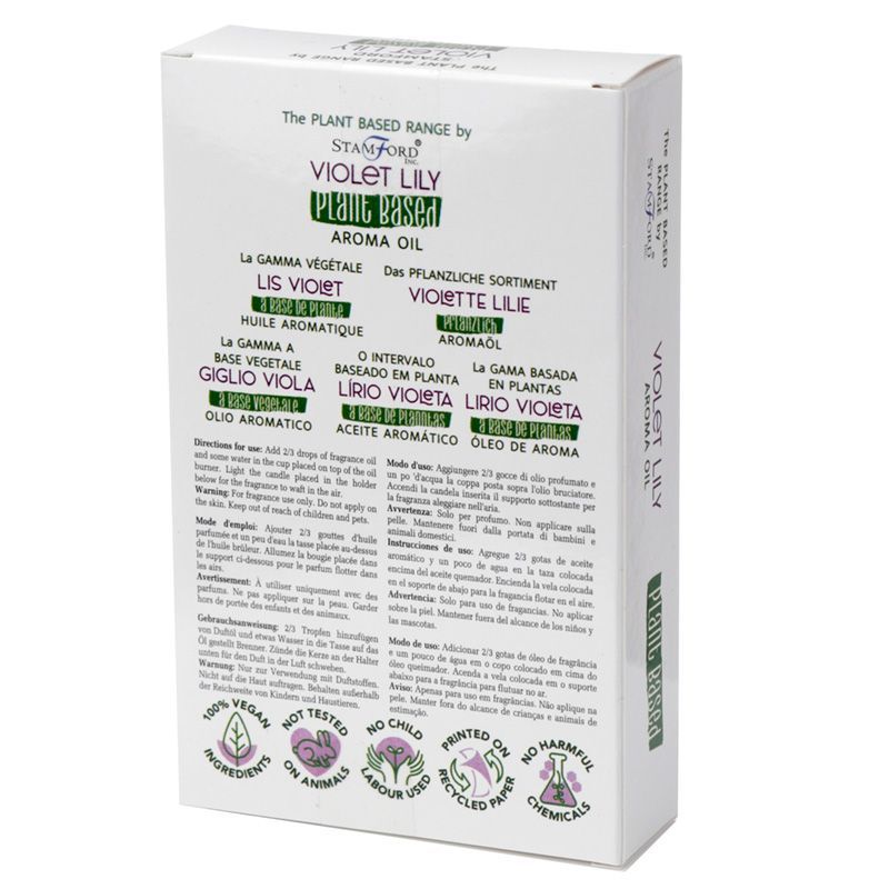 Plant Based Aroma Oil Violet Lilly for Home Fragrance Use