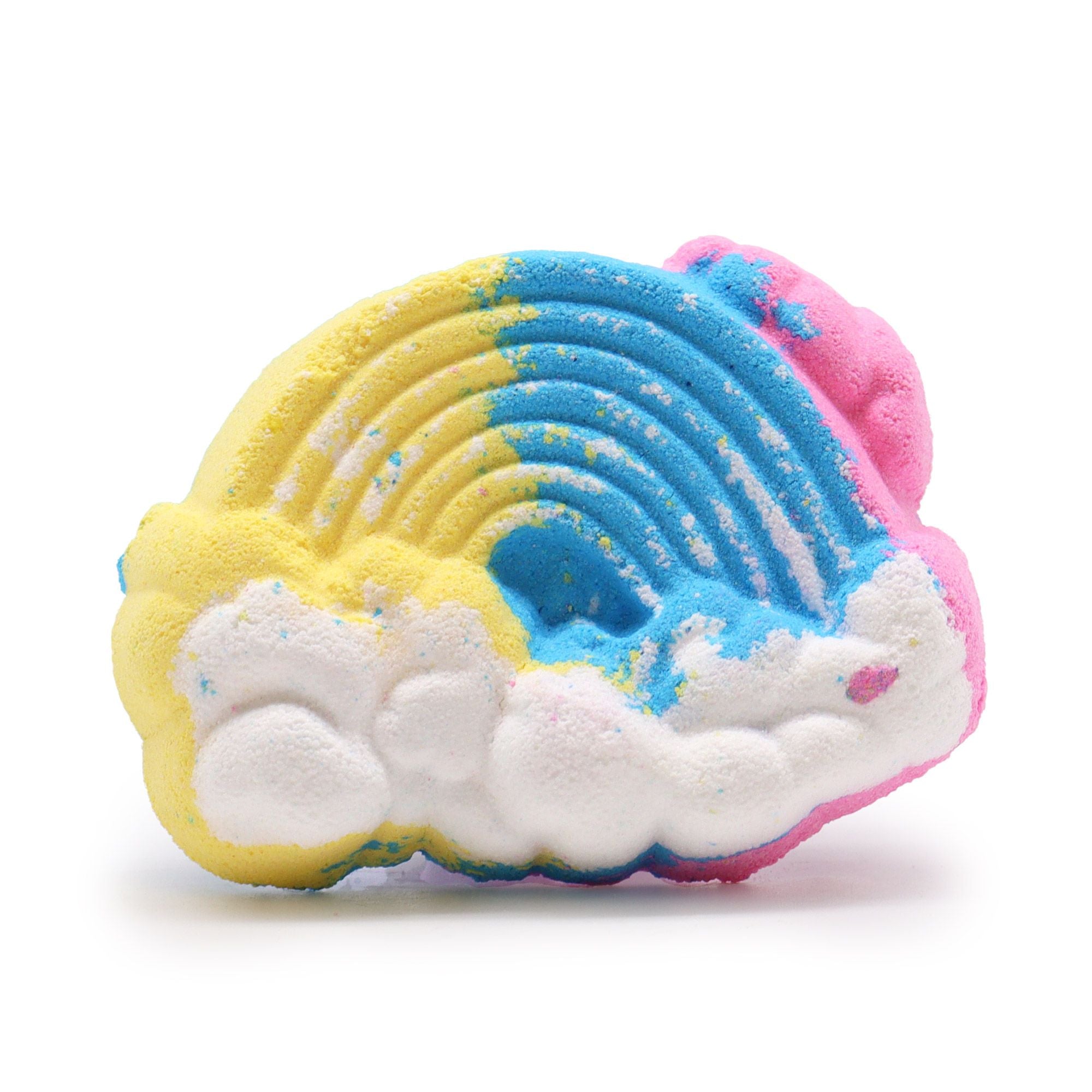 Cloud Bath Bomb 95g with Tropical Mango Scent for Kids Fun