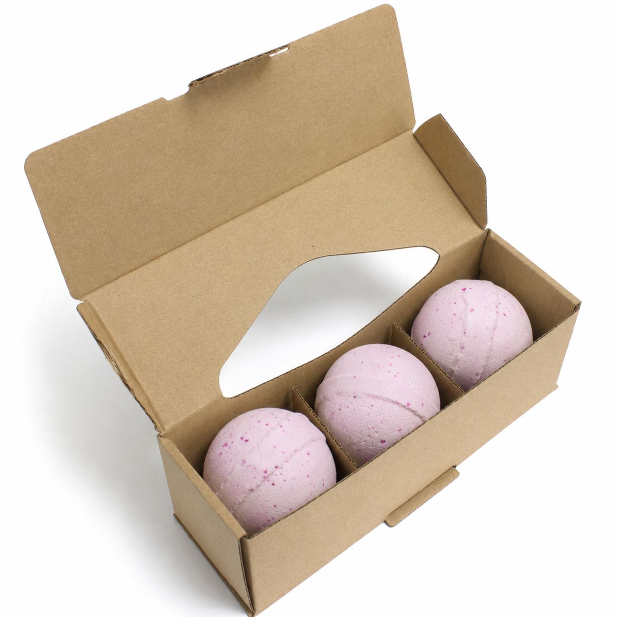 Set of 3 Passion Potion Bath Bombs for a Luxurious Bath Experience
