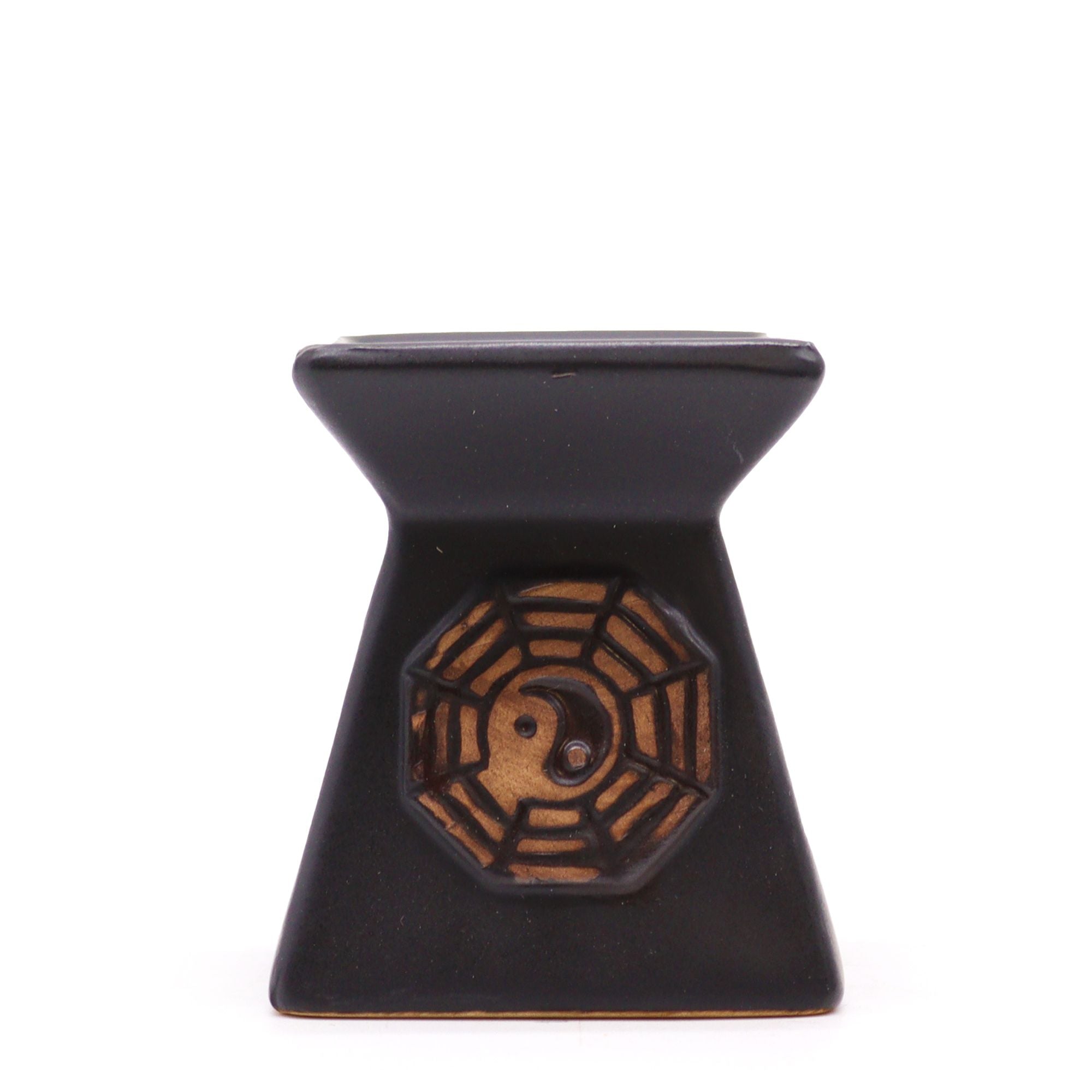 Classic Yin Yang Oil Burners with Rustic Terracotta Design