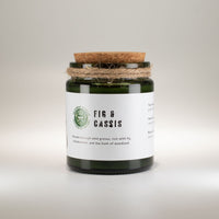 Greenman Woodwick Soy Candle - Fig & Cassis