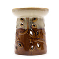 Classic Rustic Oil Burner with Dragonfly Design for Fragrance Oils
