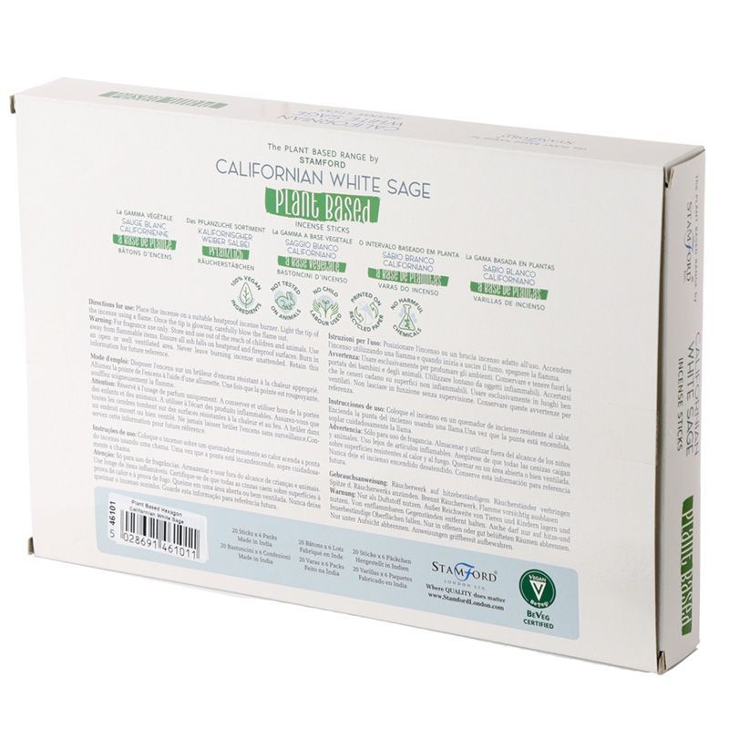 Californian White Sage Plant Based Incense Sticks for Home Use