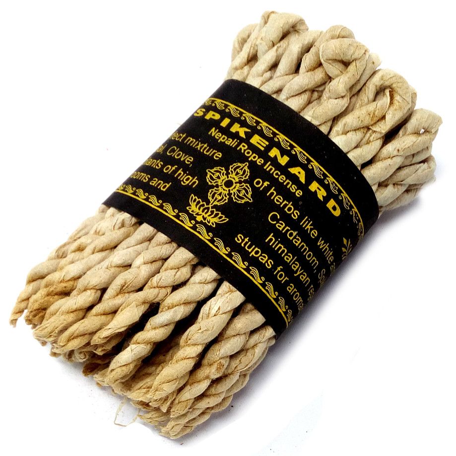 Pure Herbs Spikenard Rope Incense for Aromatic Ambience Creation