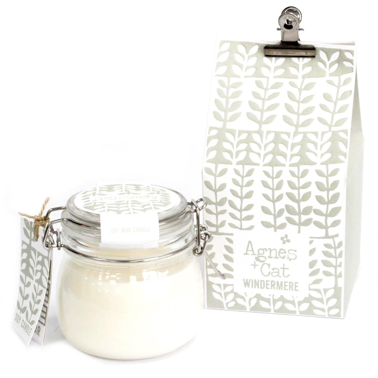 Agnes + Cat Windermere Kilner Jar Candle for a Relaxing Atmosphere