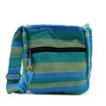 Lrg Nepal Sling Bag with Adjustable Strap in Spring Meadows Green