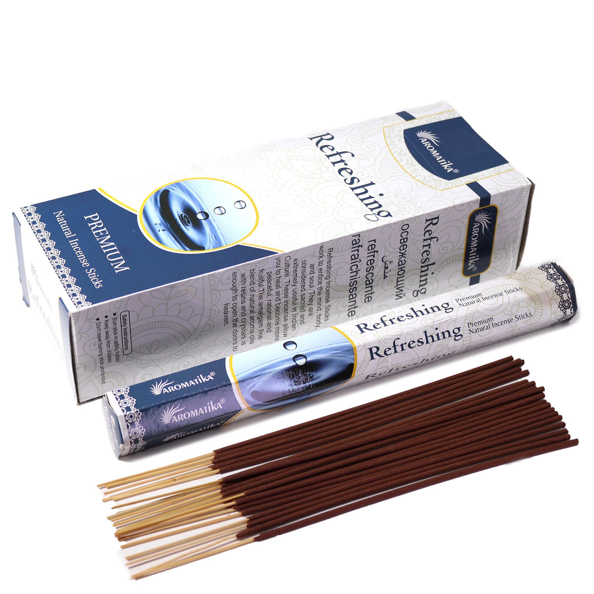 Aromatika Charcoal Free Hex Incense Sticks for Refreshing Aroma
