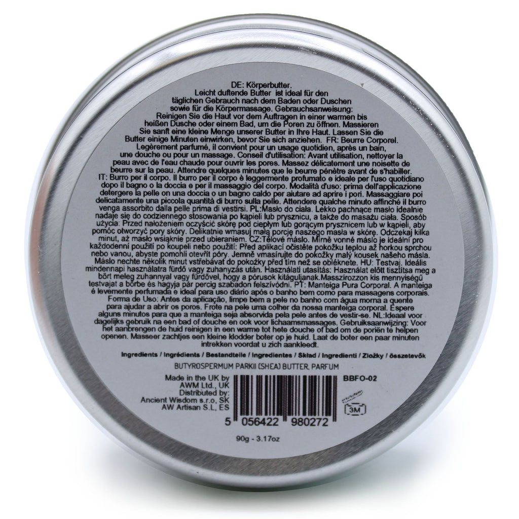 Scented Shea Body Butter 90g Crazy Mango for Silky Soft Skin