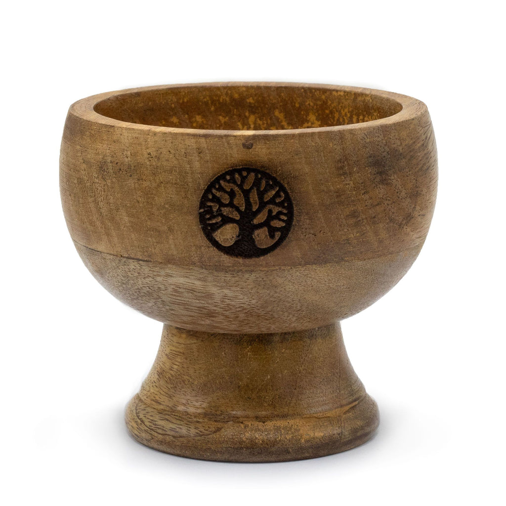 Large Tree of Life Design Ritual Bowl for Incense Cone Holder