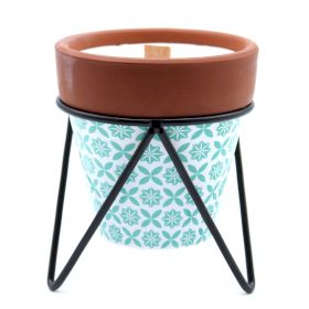 Agnes + Cat Herb Garden Candles Rosemary for Fresh Home Fragrance