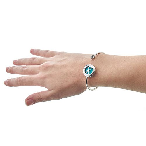 Aromatherapy Jewellery Crystal Bracelet with Dragonfly Design