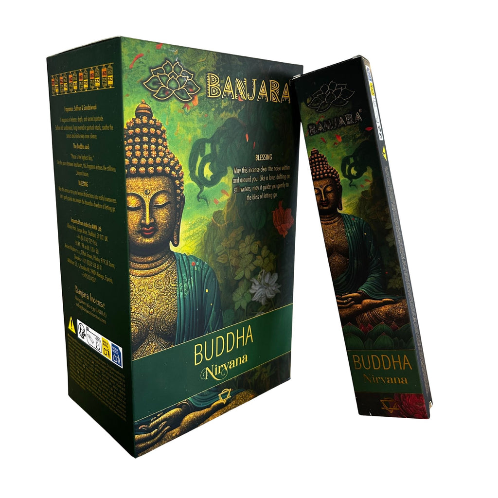 Banjara Buddha Nirvana Incense for Peaceful Reflection and Calm