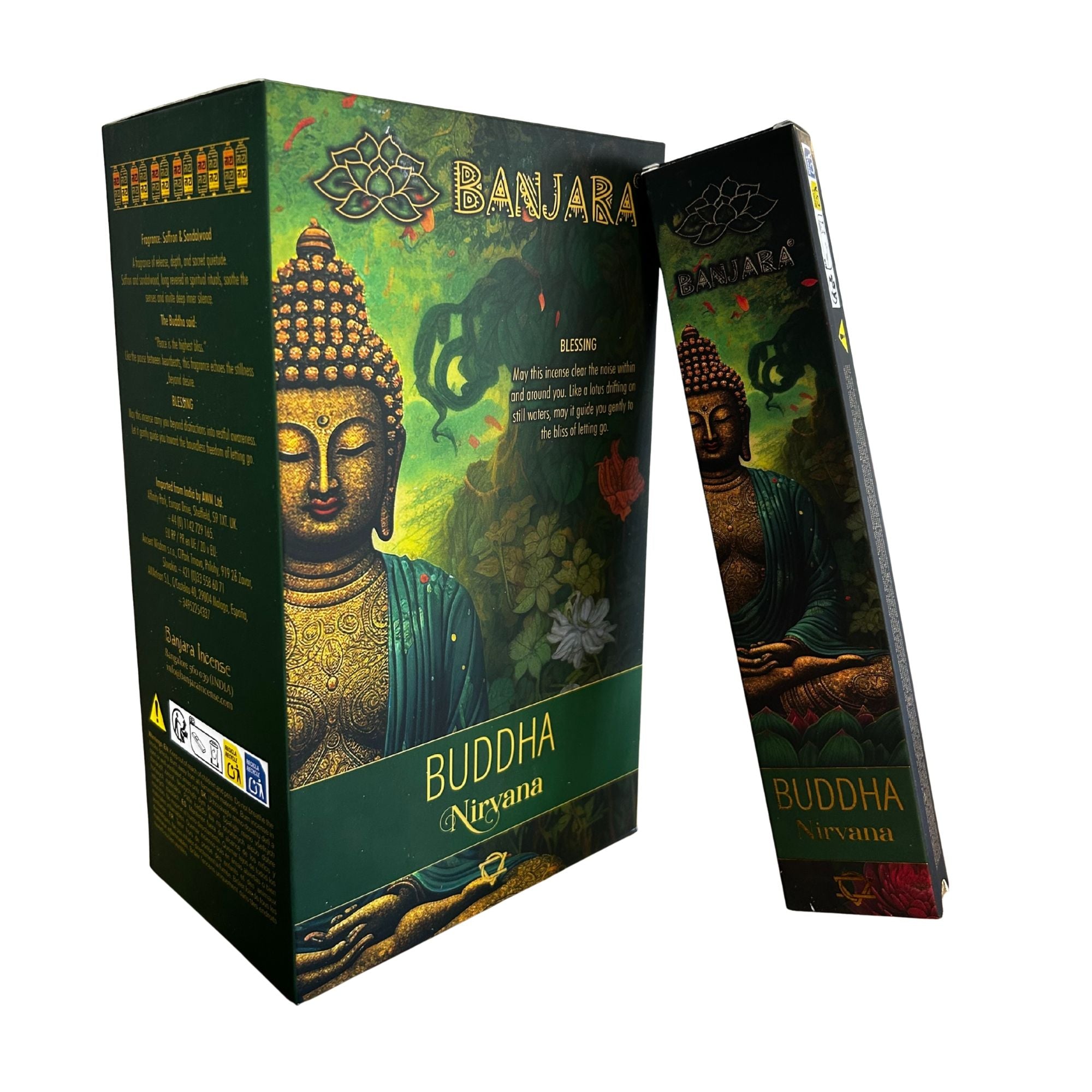 Banjara Buddha Nirvana Incense for Peaceful Reflection and Calm