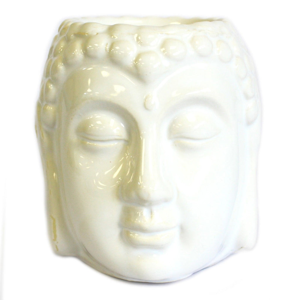 Buddha Oil Burner White Decorative Fragrance Lamp for Home Use
