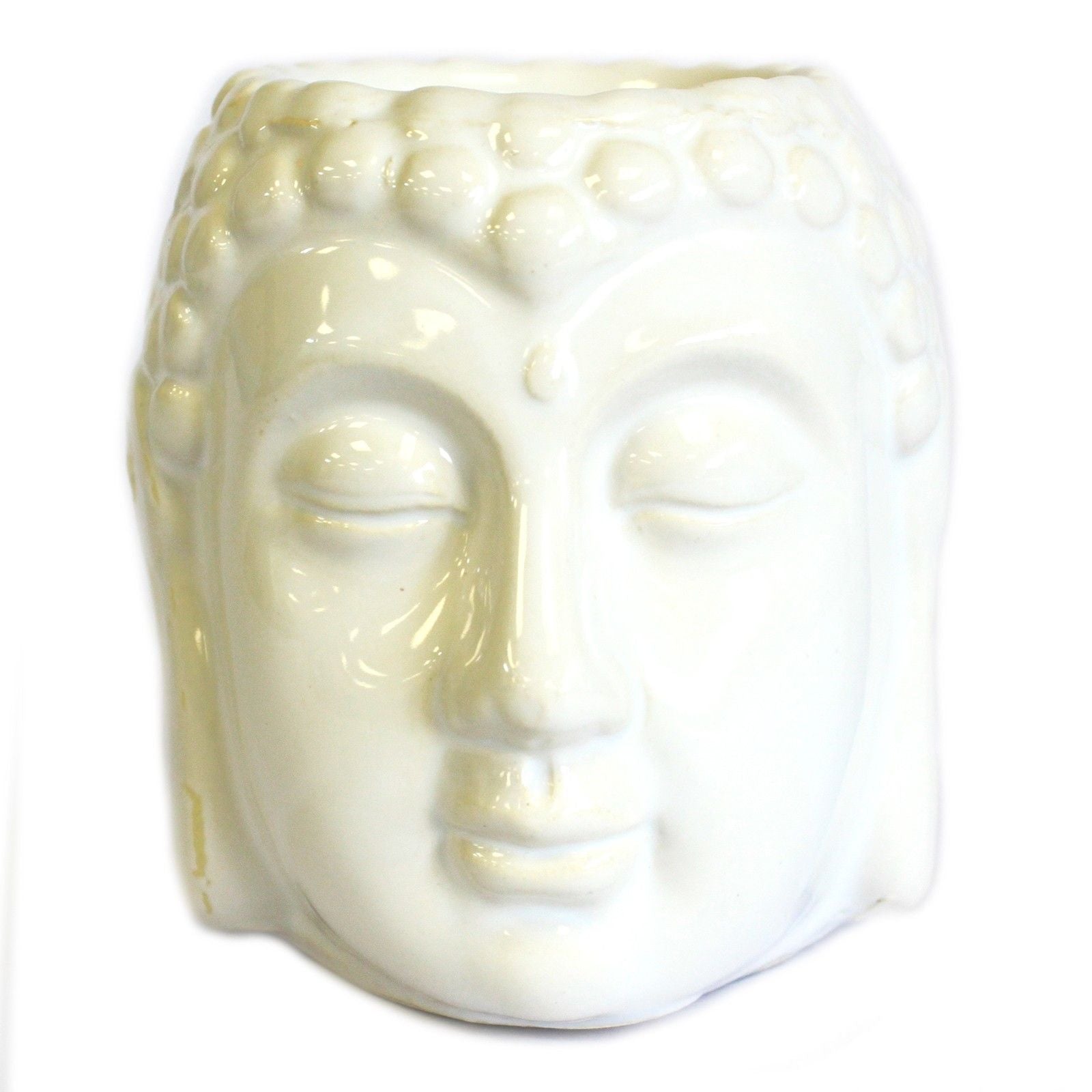 Buddha Oil Burner White Decorative Fragrance Lamp for Home Use