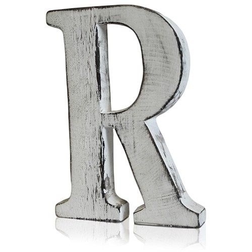 Shabby Chic Letter R for Home Décor and Personalised Gifting