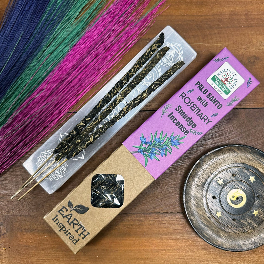 Earth Inspired Rosemary Smudge Incense for Home Fragrance