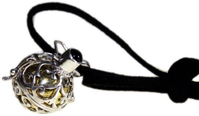 Silver Angel Bell Night Time Charm 18mm Unique Accessory for Gifting