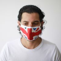 Reusable Union Jack Face Mask with Filter Pocket (Adult)