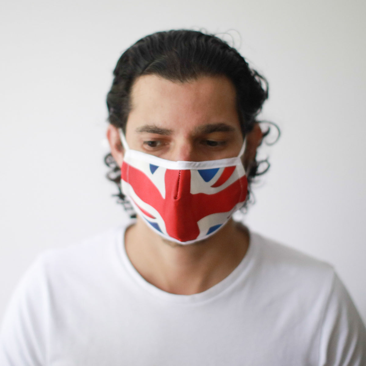 Reusable Union Jack Face Mask with Filter Pocket (Adult)