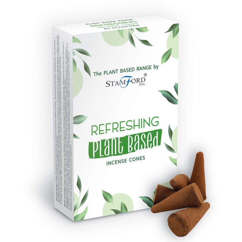 Plant Based Incense Cones with Refreshing Aroma for Home Use