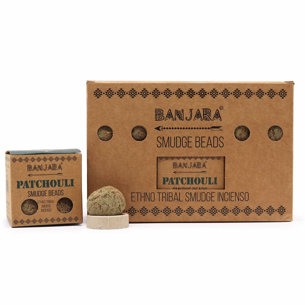 Banjara Smudge Beads with Patchouli for Aromatic Purification